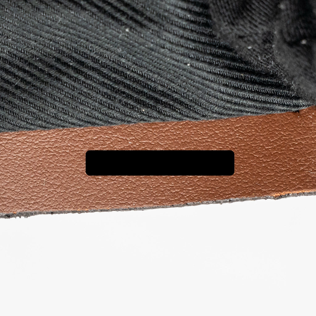 Burberry Mini Check Bowling Bag leather/canvas dark birch brown GHW