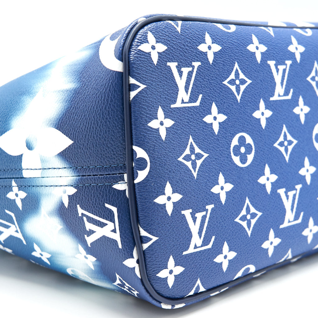 LOUIS VUITTON ESCALE TOTE MONOGRAM IN BLUE