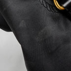 PRADA ZIP NYLON BAG BLACK GHW