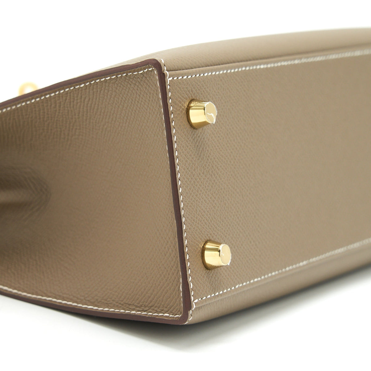 Hermes Kelly 25 Epsom Etoupe GHW