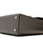 Hermes verrou 21 epsom gris etain SHW