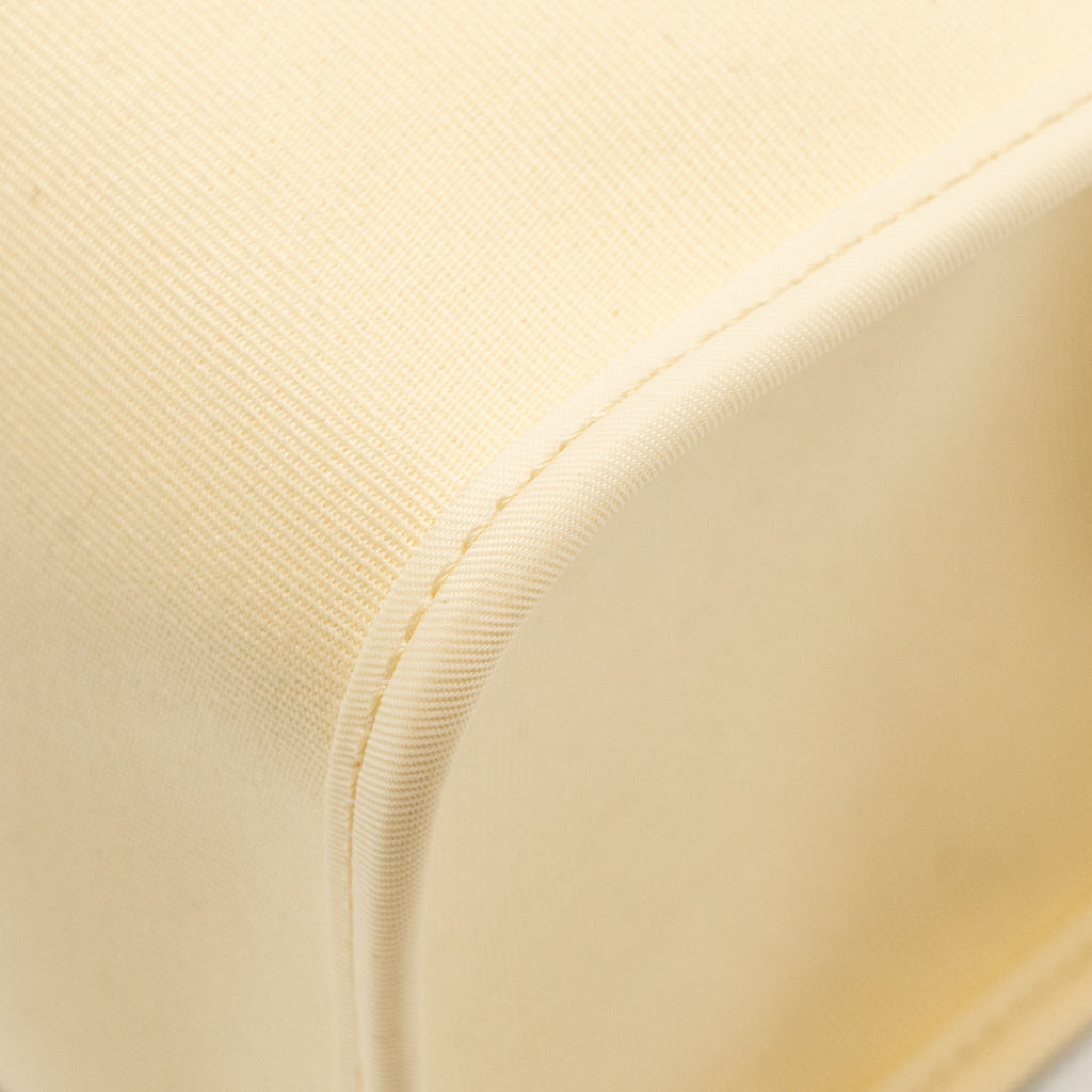 Hermes Herbag 31 Zip Bag Canvas/Hunter Leather Vanille/Naturel-Sable SHW