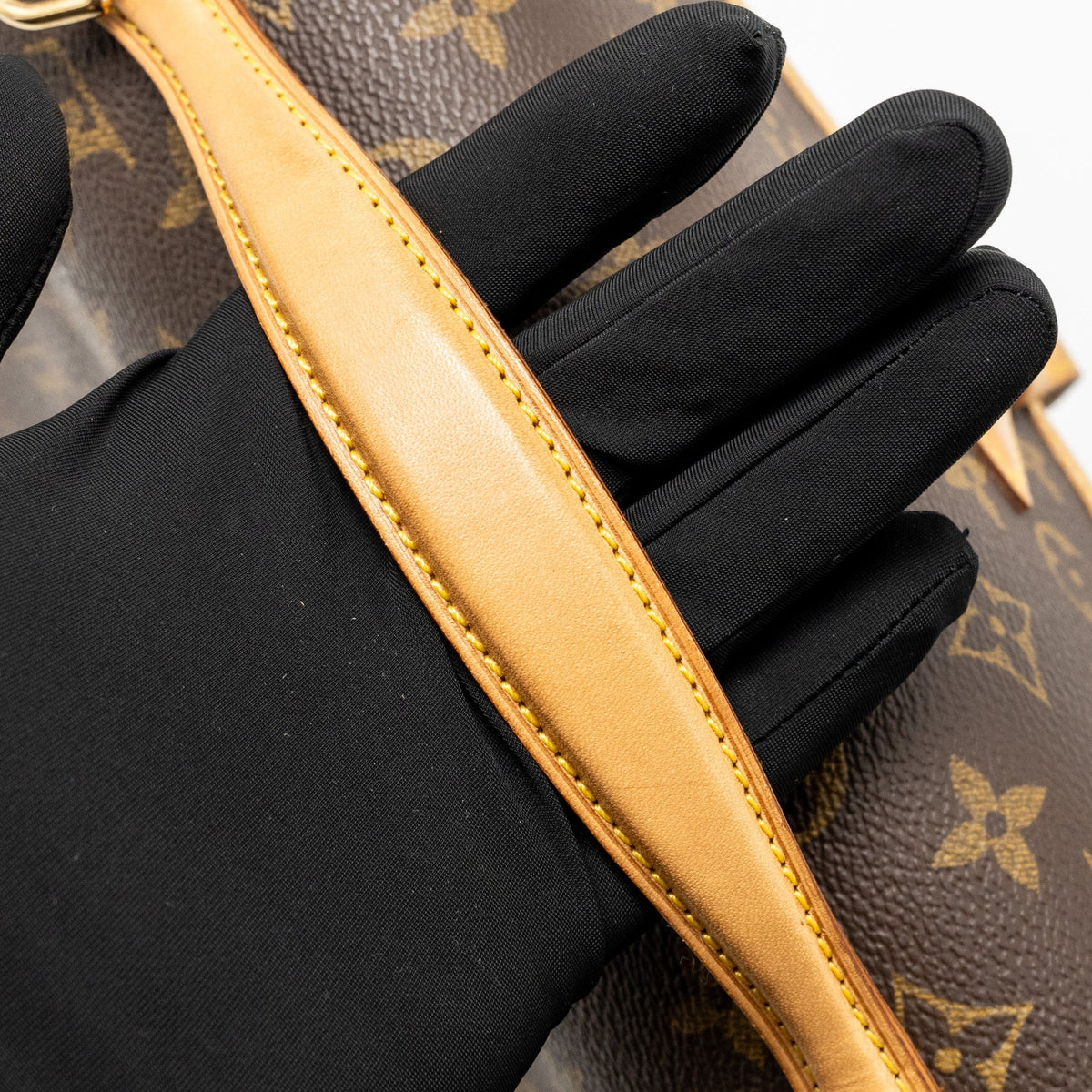 Louis Vuitton Vintage Bel Air Satchel Monogram Canvas/Leather GHW