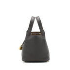 HERMES PICOTIN 18 LOCK BAG EBENE GHW