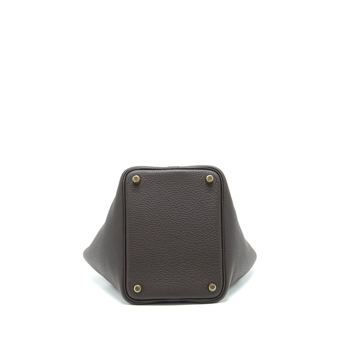 HERMES PICOTIN 18 LOCK BAG EBENE GHW