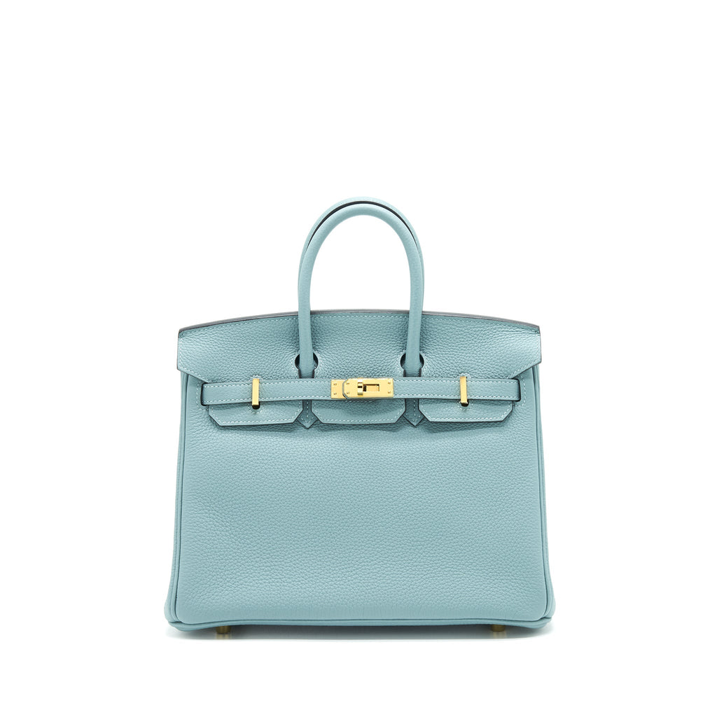 Hermes Birkin25 Togo 7G Ciel GHW