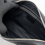 GUCCI CLUTCH GG SUPREME CANVAS BLACK SHW