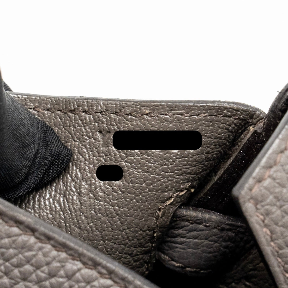 Hermes Birkin 25 Togo Gris Etain GHW