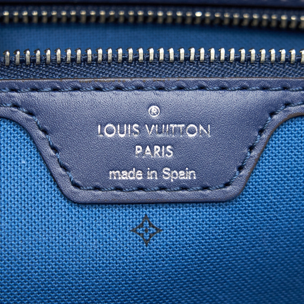 LOUIS VUITTON ESCALE TOTE MONOGRAM IN BLUE