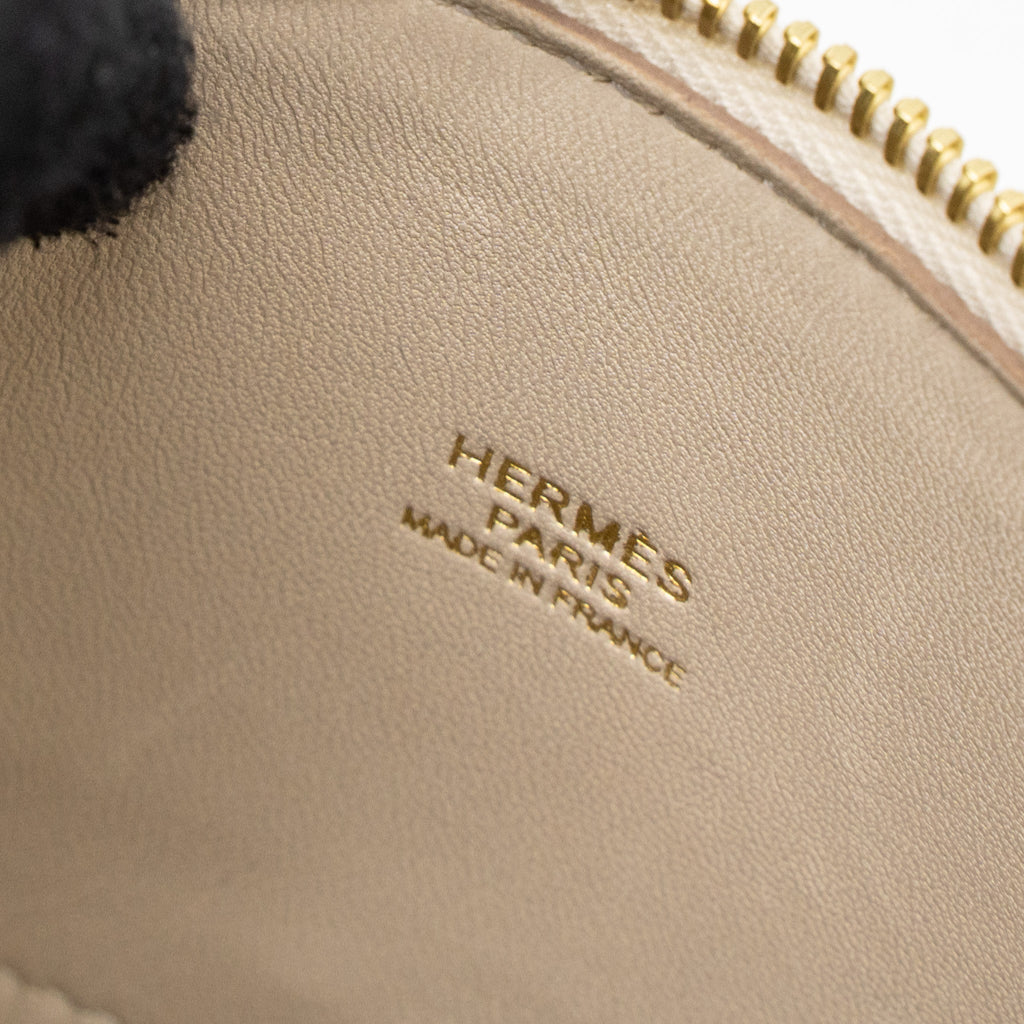 Hermes bolide 27 epsom craie GHW with an extra hermes twilly