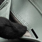 DIOR SADDLE LOTUS WALLET GREY OBLIQUE JACQUARD GHW