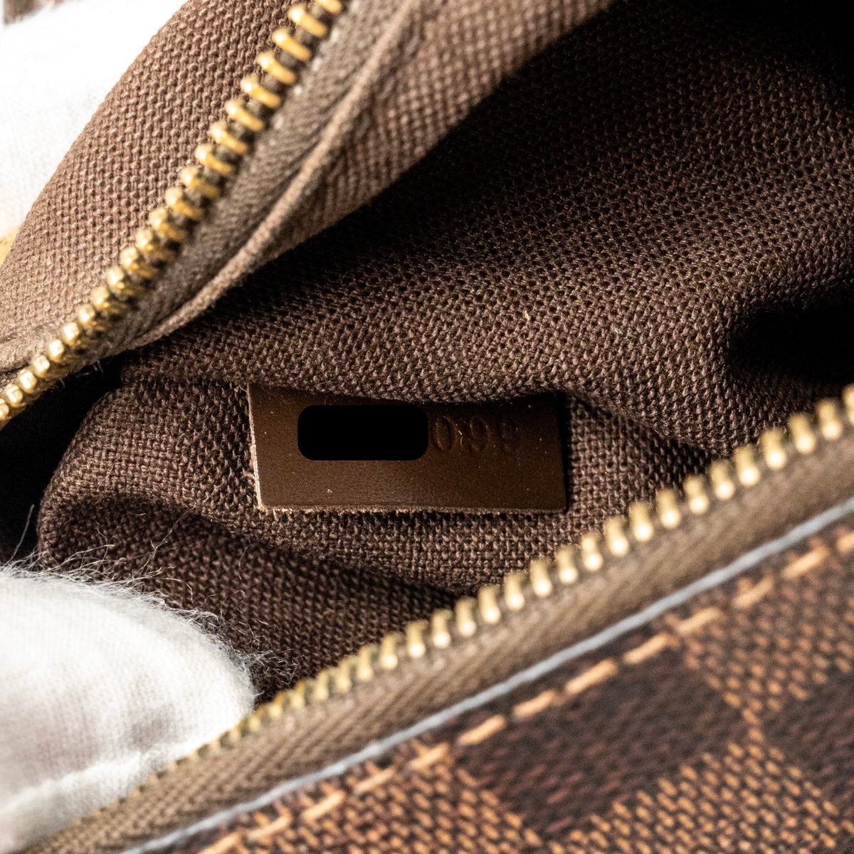 LOUIS VUITTON BEAUBOURG TOTE DAMIER EBENE CANVAS GHW