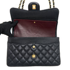 CHANEL JUMBO CLASSIC DOUBLE FLAP BAG CAVIAR BLACK GHW