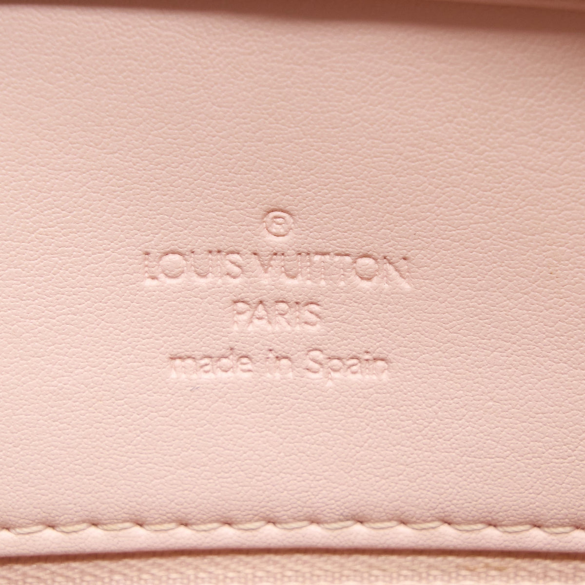 LOUIS VUITTON VINTAGE HUSTON TOTE VERNIS BEIGE GHW