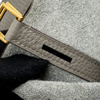 HERMES PICOTIN 18 CLEMENCE GRIS MEYER GHW