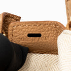 Loewe small puzzle edge bag calfskin toffee GHW