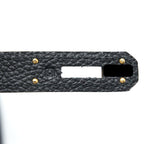 HERMES BIRKIN 35 FJORD BLACK GHW