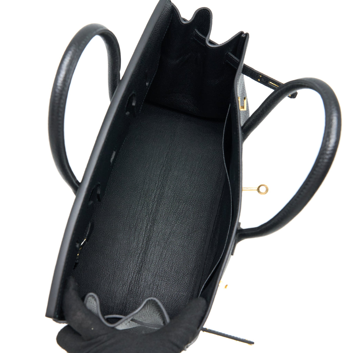 Hermes Birkin 35 Fjord Black GHW