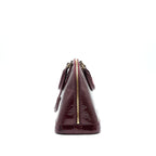 LOUIS VUITTON ALMA PM PATENT LEATHER AMARANTE GHW