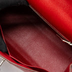 Hermes Kelly 28 Epsom Q5 Rouge Casaque SHW