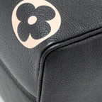 LOUIS VUITTON SPEEDY BANDOULIERE 25 BICOLOUR MONOGRAM EMPREINTE LEATHER BLACK/BEIGE GHW