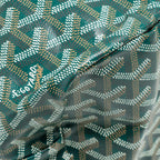 GOYARD SAINT LOUIS PM TOTE GOYARDINE CANVAS GREEN SHW