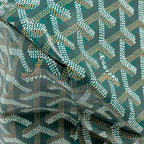 GOYARD SAINT LOUIS PM TOTE GOYARDINE CANVAS GREEN SHW