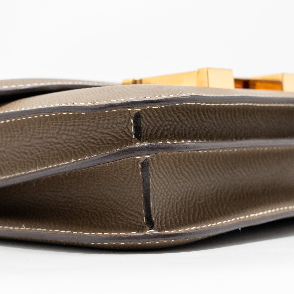 Hermes Mini Constance Epsom Etoupe RGHW