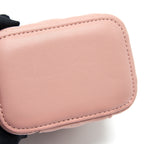 CHANEL 21B PEARL CRUSH MINI VANITY WITH CHAIN IN DARK PINK