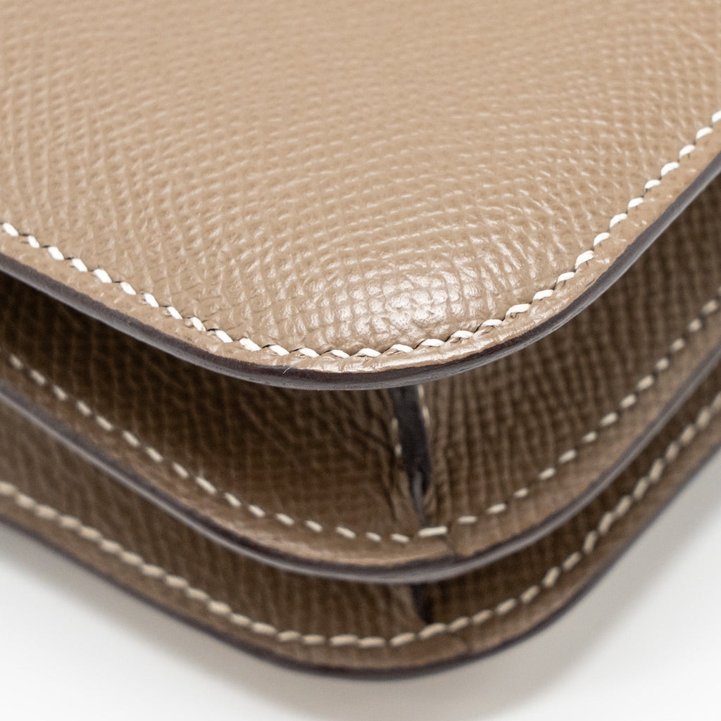 Hermes Mini Constance Epsom Etoupe RGHW