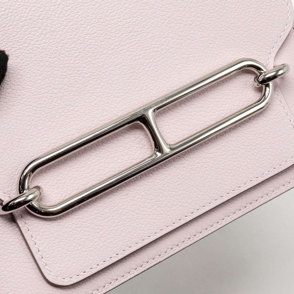 Hermes Mini Roulis Evercolor Mauve Pale SHW