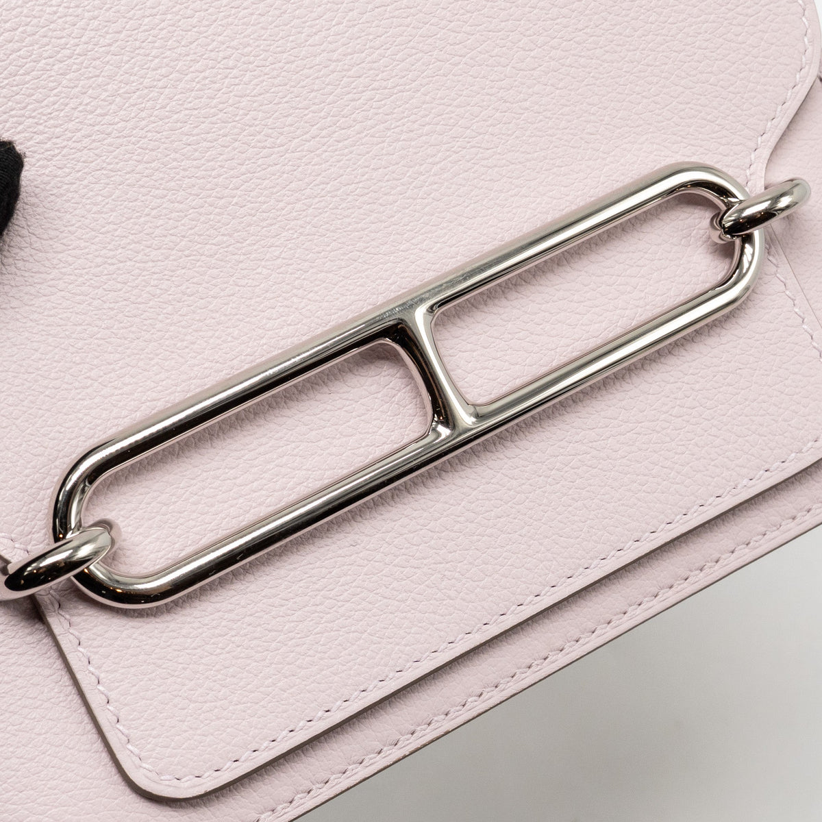 Hermes Mini Roulis Evercolor Mauve Pale SHW