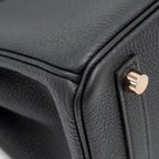 Hermes Birkin 25 Togo Black RGHW