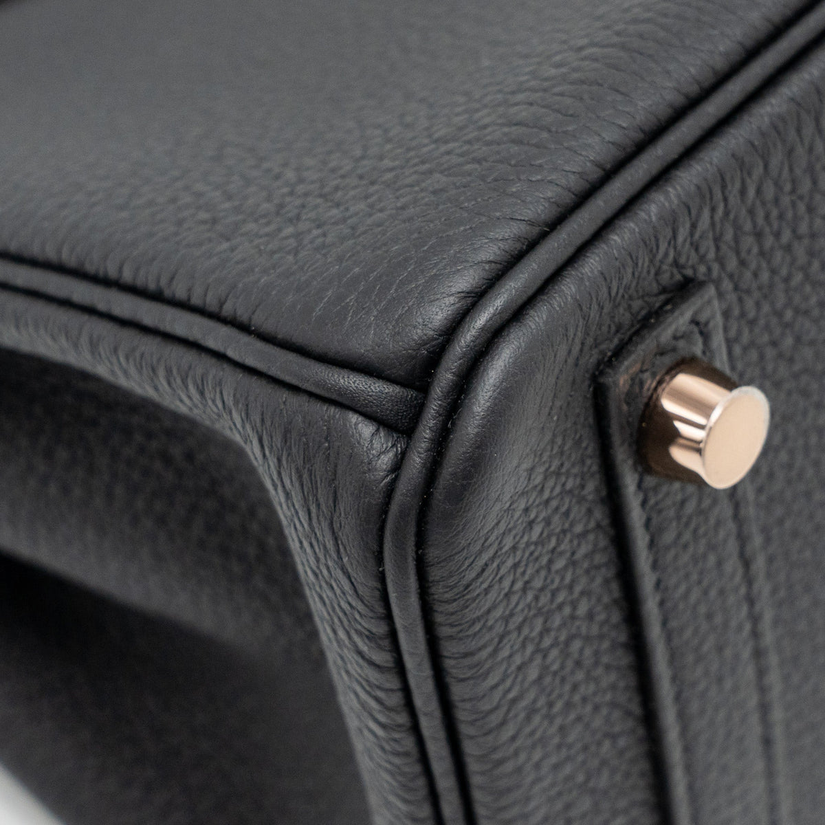 Hermes Birkin 25 Togo Black RGHW