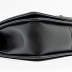 CHANEL MEDIUM BOY BAG CALFSKIN BLACK RUTHENIUM SHW