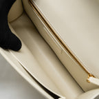 DIOR 30 MONTAIGNE BAG CALFSKIN WHITE GHW