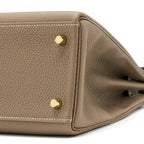 HERMES KELLY 28 TOGO ETOUPE GHW