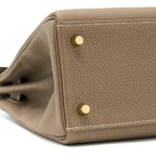 HERMES KELLY 28 TOGO ETOUPE GHW