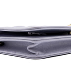 CHANEL BOY WALLET ON CHAIN CAVIAR LIALIC / LIGHT PURPLE LGHW (MICROCHIP)