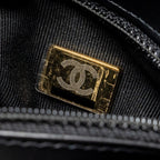CHANEL 23K MINI SHOPPING TOTE CALFSKIN BLACK GHW(MICROCHIP)