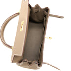 HERMES KELLY 28 TOGO ETOUPE GHW