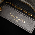 BALENCIAGA MINI CITY BAG GREY GHW