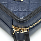 CHANEL VANITY CASE IN SMALL NAVY