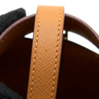 Hermes Picotin 18 Lock Bag Tressage Epsom Gold/Blue De Nord/Rouge H SHW