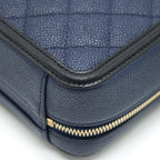 CHANEL VANITY CASE IN SMALL NAVY