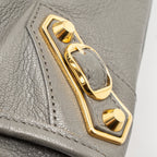 BALENCIAGA MINI CITY BAG GREY GHW