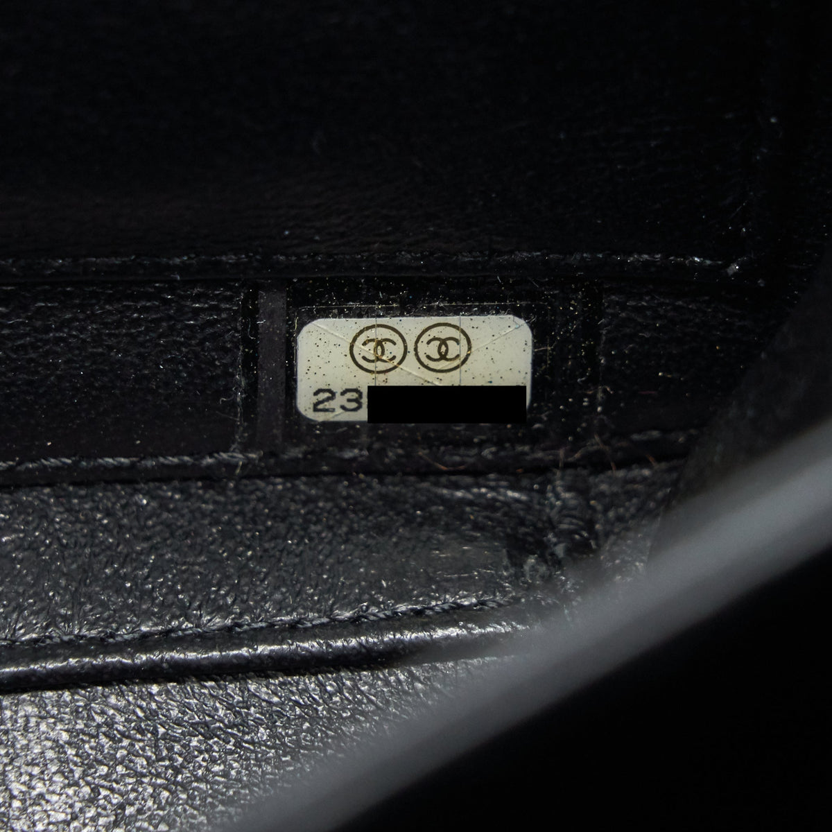 CHANEL VANITY CASE IN SMALL NAVY
