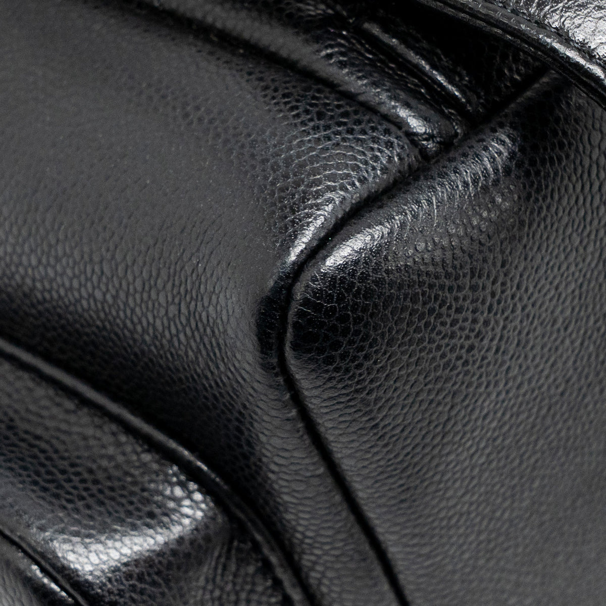 CHANEL TRIPLE POCKET BACKPACK CAVIAR BLACK LGHW (MICROCHIP)