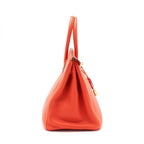 HERMES BIRKIN 35 TOGO 9T CAPUCINE GHW