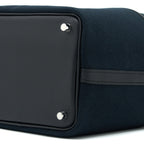 HERMES PICOTIN CARGO 18 LOCK BAG SWIFT/TOILE CANVAS BLACK SHW